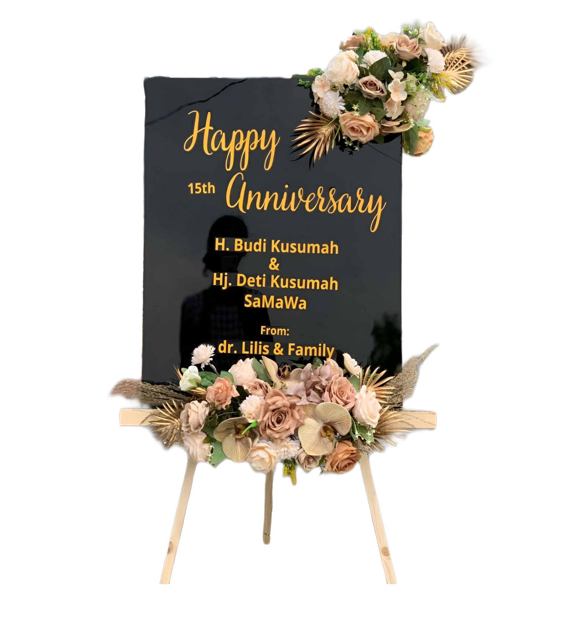 Papan Bunga Akrilik Mojolaban